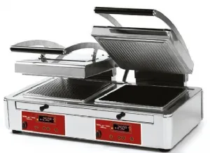 Appareil  paninis professionnel double CG24SGGGRS